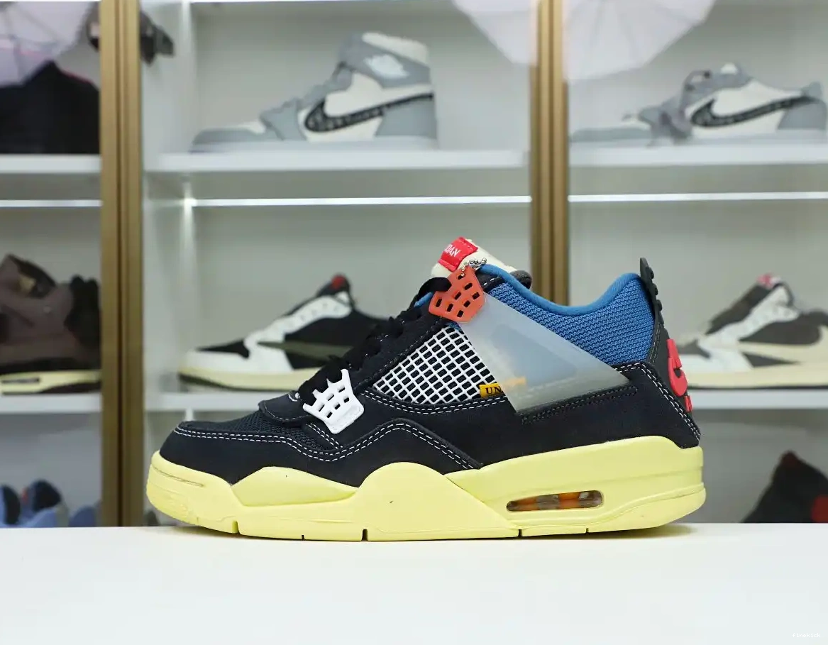 LA AIR UNION RETRO 4 NOIR' JORDAN X 'OFF 0605